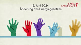 Kantonale Abstimmung über eine Änderung des Energiegesetzes  9 Juni 2024 [upl. by Sharia549]