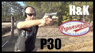 Heckler amp Koch HK P30 9mm Pistol Review HD [upl. by Nnawaj487]