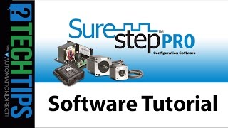 SureStep Pro Tutorial and Walk Through Stepper System Software from AutomationDirect [upl. by Anwahsed235]