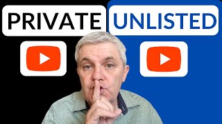 Whats the difference between PRIVATE and UNLISTED Videos on YouTube [upl. by Serge]