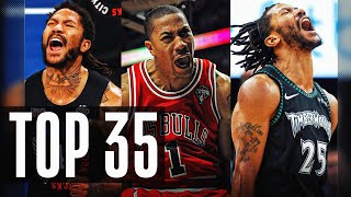 Derrick Roses Top 35 Career Plays [upl. by Pantin]