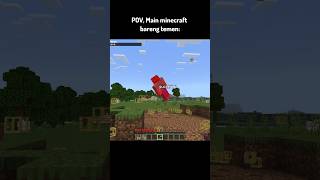 POV Main Minecraft Bareng Temen🗿 [upl. by Tj]