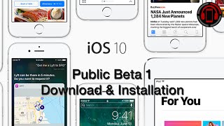 iOS 10 Public Beta 1 Download amp Installation DeutschGerman [upl. by Perice]