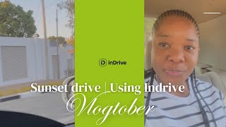 Vlogtober Using Indrive for the first time Sunset Drive around Harare vlogtober [upl. by Ruyam]