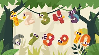 Fun Learn Number 110  Numbers Song  Nursery Rhymes Kids Video [upl. by Howarth]