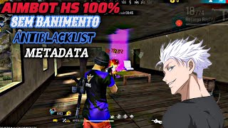 Saiu Aimbot hs metadata atualizado 💙 xit android antiblacklist [upl. by Whitney]