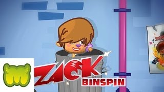 Moshi Monsters  Zack Binspin  Head Over Heels  FT Blingo [upl. by Nikaniki]