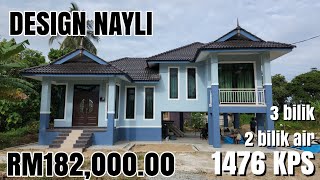 BINA RUMAH SECANTIK INI HANYA RM182K SAHAJA DI KELANTAN [upl. by Nnahoj]