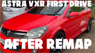 Astra h vxr first drive since being remapped [upl. by Einnod]