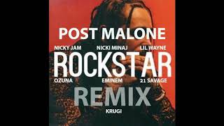 Rockstar Remix  Krugi ft Post Malone 21 Savage amp More  X100PT [upl. by Enyamrahc862]