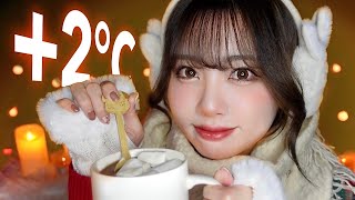 【ASMR】体感温度を２℃上昇させる暖かい音😴🔥ささやき声 [upl. by Suzan]