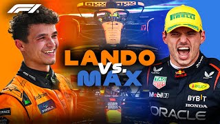 All Of Lando Norris amp Max Verstappen’s INTENSE 2024 Battles [upl. by Birk635]