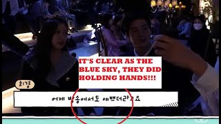 NEW CHA EUNWOO amp MOON GA YOUNG CAUGHT SECRETLY HOLDING HANDS [upl. by Garzon]