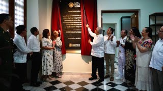 Inauguración del Centro Cultural “Leyes de Reforma” desde Veracruz [upl. by Adolf484]