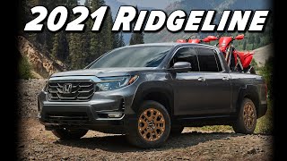 2021 Honda Ridgeline  The Pragmatist Gets A Nose Job [upl. by Hasina]