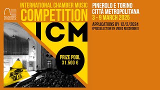 International Chamber Music Competition quotPinerolo e Torino Città metropolitanaquot 2425 [upl. by Anitac829]