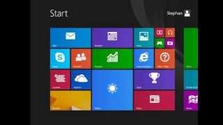 Microsoft Windows 81  Teil 2  Anpassung und Kontoeinrichtung  Hilfe Tutorial deutsch HD [upl. by Sneed]