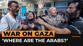 Why Palestinians in Gaza ask ‘Where are the Arabs’  Al Jazeera Newsfeed [upl. by Sklar914]