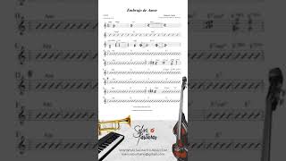 EMBRUJO DE AMOR ORQUESTA CANELA Sheet Music for Orchestra SALSA PARTITURAS [upl. by Ab620]