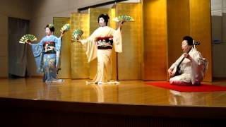 GeikoMaiko Dance with Shamisen [upl. by Naerb]