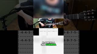 NEGRA CHACARERA  LA CHACARERA MAS FACIL  PARA TOCAR CON 2 DEDOS clasesdeguitarra tutorial tabs [upl. by Aisile]