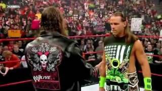 WWE RAW Bret Hart amp Shawn Michaels 01042010 [upl. by Yde]