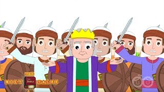 David and Absolom I Stories of Solomon I Animated Childrens Bible Stories Holy Tales Bible Stories [upl. by Nhguavahs]