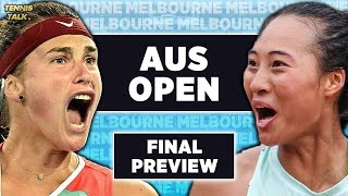 Sabalenka vs Zheng  Australian Open 2024 Final  Tennis Prediction [upl. by Enidlarej]