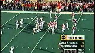 Oklahoma at 1 Nebraska  1995  Football [upl. by Veats]