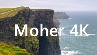 ☘️ Acantilados de Moher 4K [upl. by Noseyt]