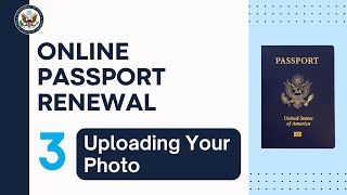 Online Passport Renewal Uploading Your Photo [upl. by Rumilly]