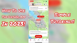 HOW TO USE THE DOORDASH DRIVER APP IN 2023 DOORDASH 101 FOR DASHERS STEP BY STEP TUTORIALS [upl. by Aihtnys]