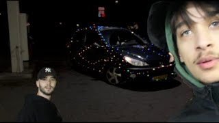 Ik Heb Mijn Auto Versierd Met 576 Led Lampjes  KERST PEU V1 [upl. by Notsnorb]