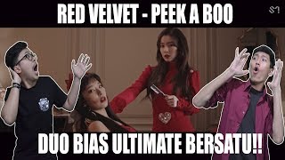 GOKSS SEKALI RED VELVET  PEEK A BOO MV REACTION  INDONESIA [upl. by Adlin]