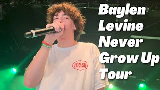 Baylen Levine Never Grow Up Tour [upl. by Bensen]