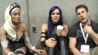 Comic Con 2013 Adrianne Curry Says It All at Comic Con [upl. by Eskill]