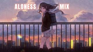 Aloness Mix LoFi  Sad Love  Songswood [upl. by Atikam]