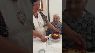 Preparo i maccheroni al tegamino a fine video l’assaggio di nonna Santa 96 anni [upl. by Anida]