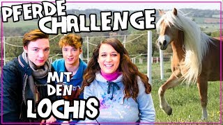 PFERDE CHALLENGE mit den LOCHIS ♥ [upl. by Coppock679]