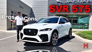 2025 Jaguar FPace SVR 575 Edition Why its Special All Specs ampTest Drive [upl. by Anitnas]