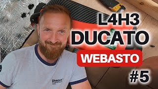 Ducato L4H3 Zabudowa ODC 5 Tapicerka i Webasto [upl. by Ariana]