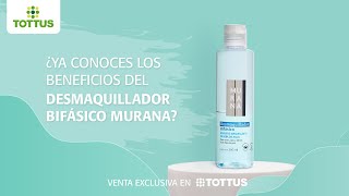 Prueba nuestro desmaquillador bifásico  Murana [upl. by Kcirdek]