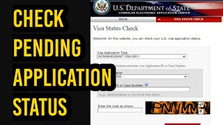 US Visa Administrative Processing 221g Refusal  How to check USA Visa Status Online [upl. by Mignonne]