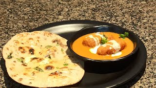 Malai Kofta with Aata Naan simple recipe In Hindi [upl. by Olram]