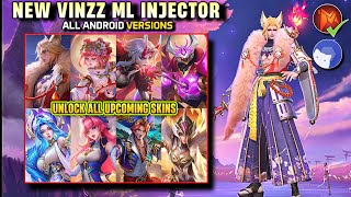 Vinzz ML Tools New Injector Fixed Storage  Shizuku  Unlock Upcoming Skins  Full Sound Effect [upl. by Alvar]