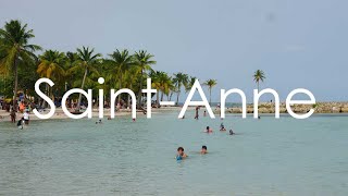 SaintAnne Guadeloupe  4K UHD  Virtual Trip [upl. by Araj379]