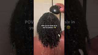 Semifree form locs wash day locs locjourney [upl. by Aniuqaoj]