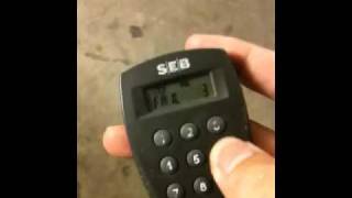 I test the pin code protection seb remote [upl. by Shep]