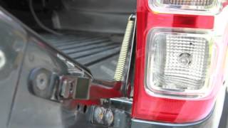 Tailgate lift for FORD T6 by Topup [upl. by Abana]