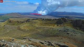 May 29 2024 The first hour of the new eruption near Grindavik Iceland [upl. by Viv]